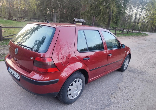 Volkswagen Golf cena 6100 przebieg: 187000, rok produkcji 1998 z Żukowo małe 466